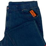 Bronco Elastic Waist Jean - blue denim